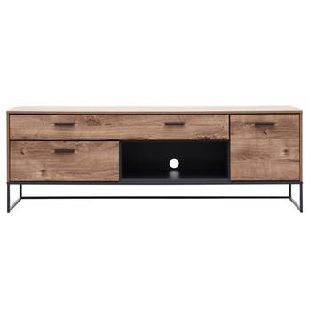 TV stolík MANHATTAN dub havelland cognac/grafit, šírka 175 cm 4