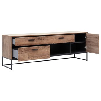 TV stolík MANHATTAN dub havelland cognac/grafit, šírka 175 cm 6