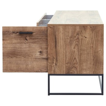 TV stolík MANHATTAN dub havelland cognac/grafit, šírka 175 cm 7