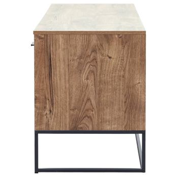 TV stolík MANHATTAN dub havelland cognac/grafit, šírka 175 cm 8