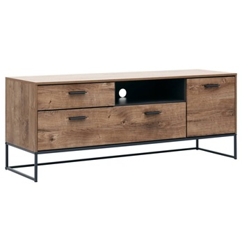 TV stolík MANHATTAN dub havelland cognac/grafit, šírka 156 cm 3