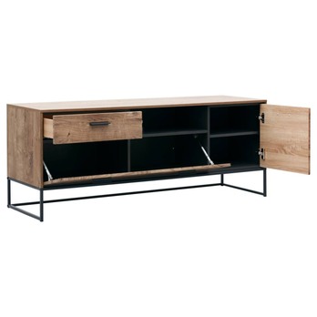 TV stolík MANHATTAN dub havelland cognac/grafit, šírka 156 cm 4