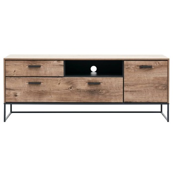 TV stolík MANHATTAN dub havelland cognac/grafit, šírka 156 cm 5