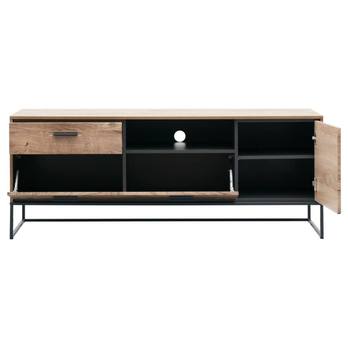 TV stolík MANHATTAN dub havelland cognac/grafit, šírka 156 cm 6