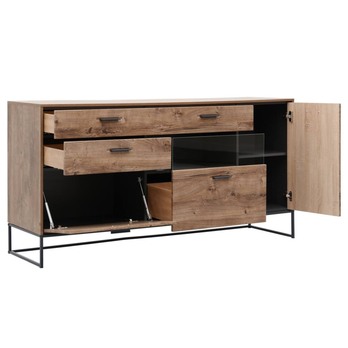 Komoda MANHATTAN dub havelland cognac/grafit 6