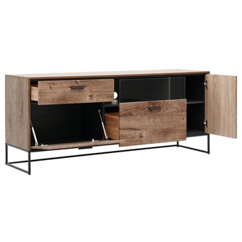 TV komoda MANHATTAN dub havelland cognac/grafit 3