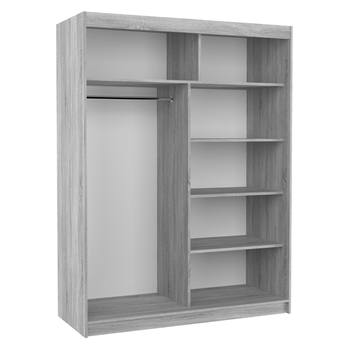 Šatníková skriňa MANOLI biela 2