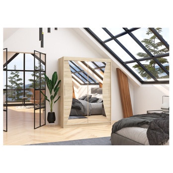 Šatníková skriňa MANOLI dub sonoma 1