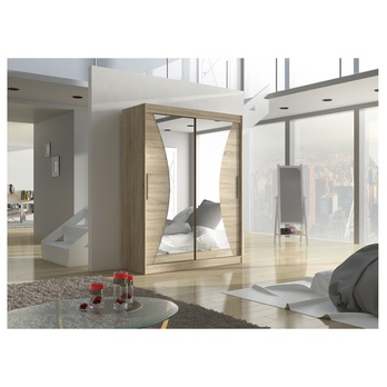 Šatníková skriňa MANOLI dub sonoma 3