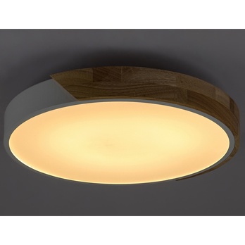 Stropné LED svietidlo MAPLE biela/prírodná 3