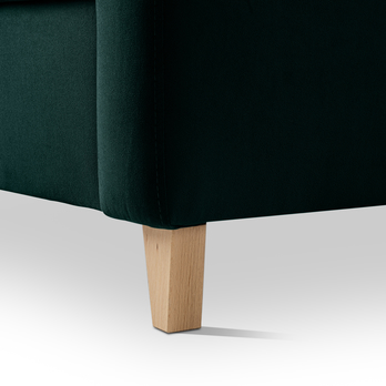 Kreslo MARBELLA tmavozelená 2