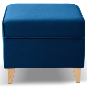 Taburet MARBELLA modrá 1