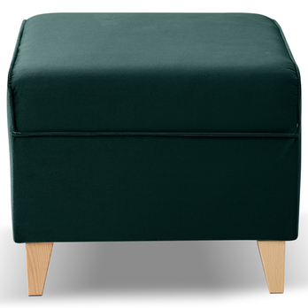 Taburet MARBELLA tmavozelená 1