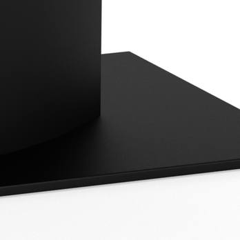 Jedálenský stôl MARBELLA biela/matná čierna 4