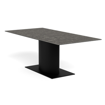 Jedálenský stôl MARBELLA čierna/matná čierna 1