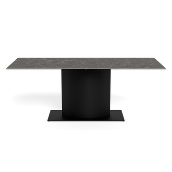 Jedálenský stôl MARBELLA čierna/matná čierna 2