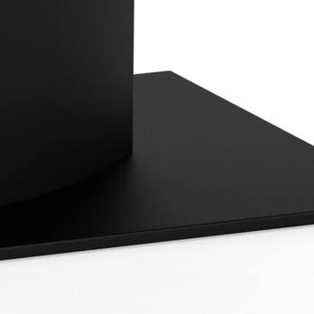 Jedálenský stôl MARBELLA čierna/matná čierna 4