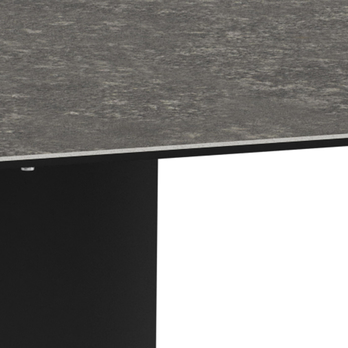 Jedálenský stôl MARBELLA čierna/matná čierna 5