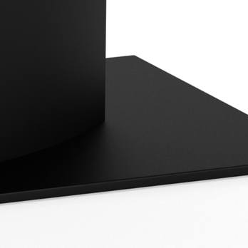 Jedálenský stôl MARBELLA sivá/matná čierna 3