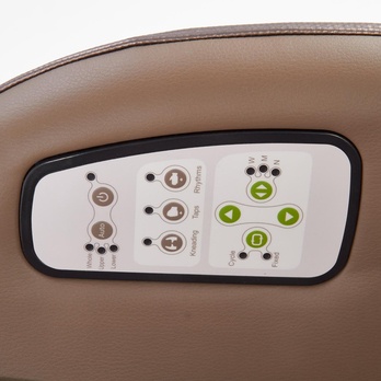 Relaxačné masážne kreslo MARCOS hnedá 7