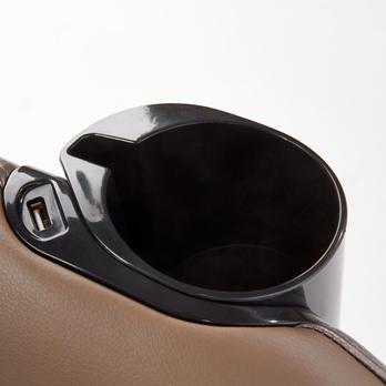 Relaxačné masážne kreslo MARCOS hnedá 10