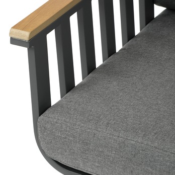 Záhradná zostava MARGE sivá 7