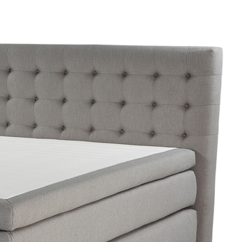 Posteľ boxspring MARGOT svetlosivá 2