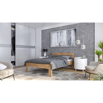 Posteľ MÁRIA I buk olej, 120x200 cm 1