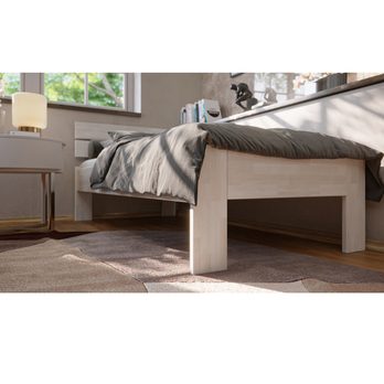 Posteľ MÁRIA I buk olej biely, 80x200 cm 6