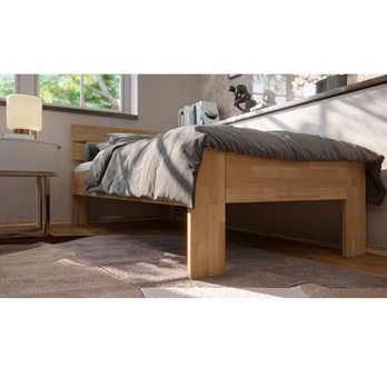 Posteľ MÁRIA I buk olej, 90x200 cm 5