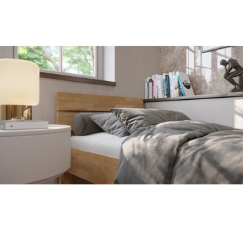 Posteľ MÁRIA I buk olej, 90x200 cm 6