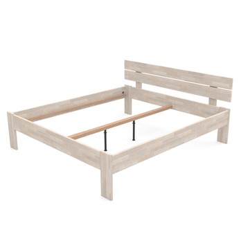 Posteľ MARIA II buk olej biela, 180x200 cm 2