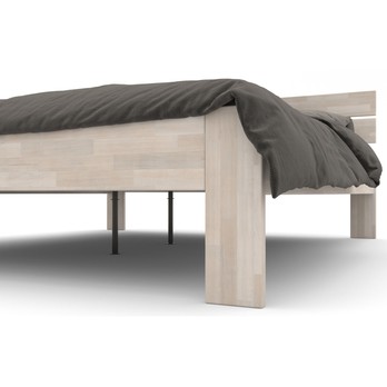 Posteľ MARIA II buk olej biela, 180x200 cm 4