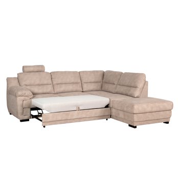 Sedacia súprava MARICELA pravá, svetlohnedá 2