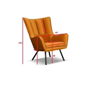 Kreslo MARINO zelená 2