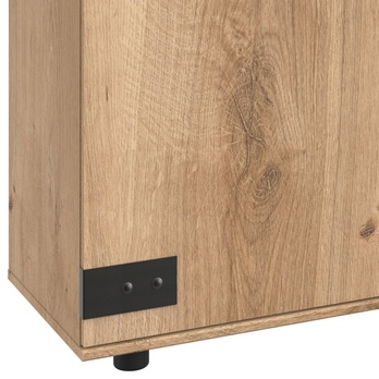 Komoda MARION doskový dub/grafit, 130 cm 3