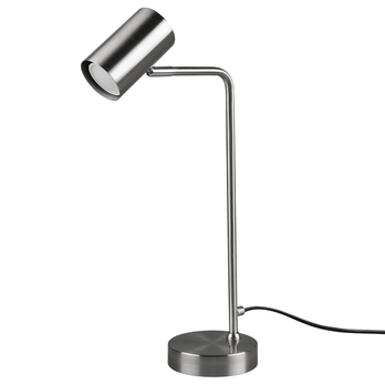 Stolná lampa MARLEY strieborná 1