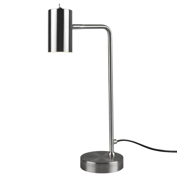 Stolná lampa MARLEY strieborná 2