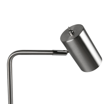 Stolná lampa MARLEY strieborná 3