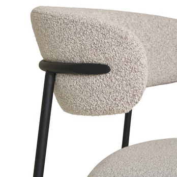 Jedálenská stolička MARO piesková 4