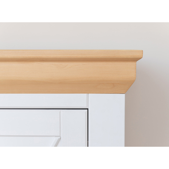 Komoda MARON 2.4 borovica/biela 2