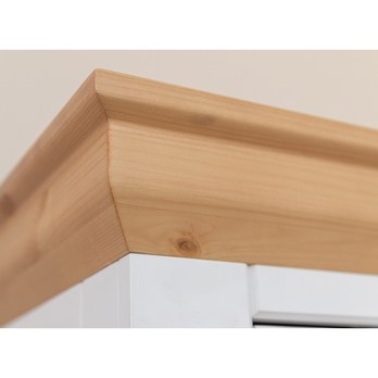 Komoda MARON 2.4 borovica/biela 8