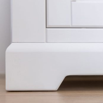 Vitrína MARON 2D biela/tabak 2