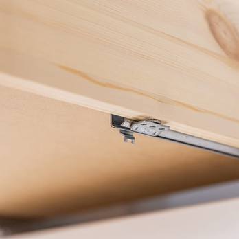 Vitrína MARON 2D biela/tabak 10