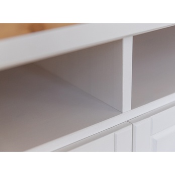 TV komoda MARON borovica/biela 4