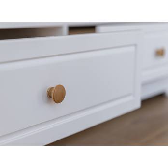 TV komoda MARON borovica/biela 5