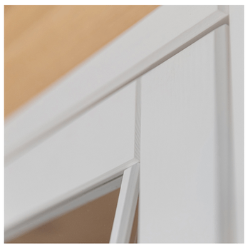 Úzka vitrína  MARON borovica/biela 4