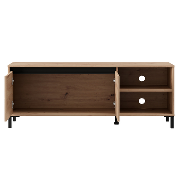 TV stolík MARRON 1 dub artisan/čierna 2