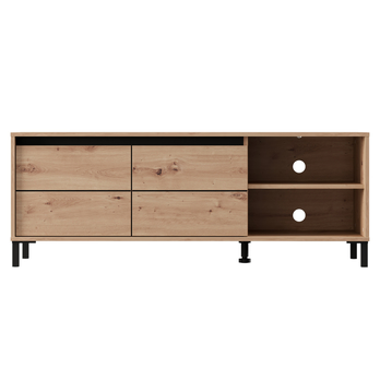 TV stolík MARRON 1 dub artisan/čierna 3