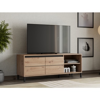 TV stolík MARRON 1 dub artisan/čierna 1